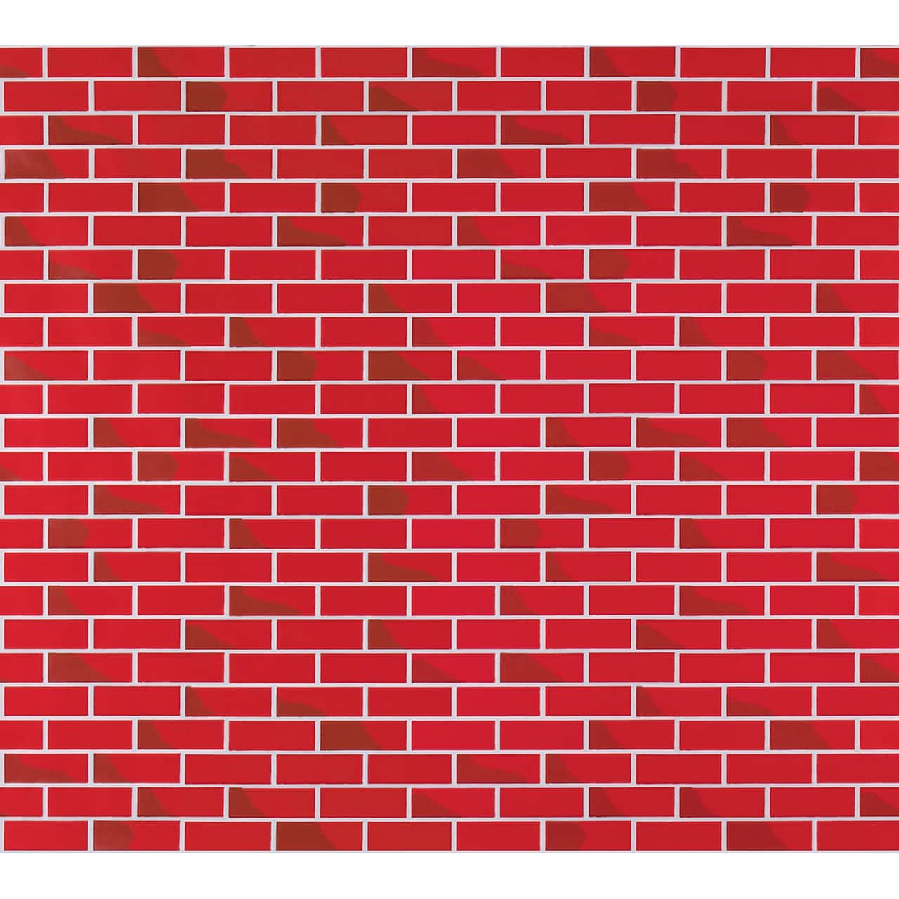 Tu-Tone™ Brick Corrugated Paper Roll, 48" x 12.5ft.